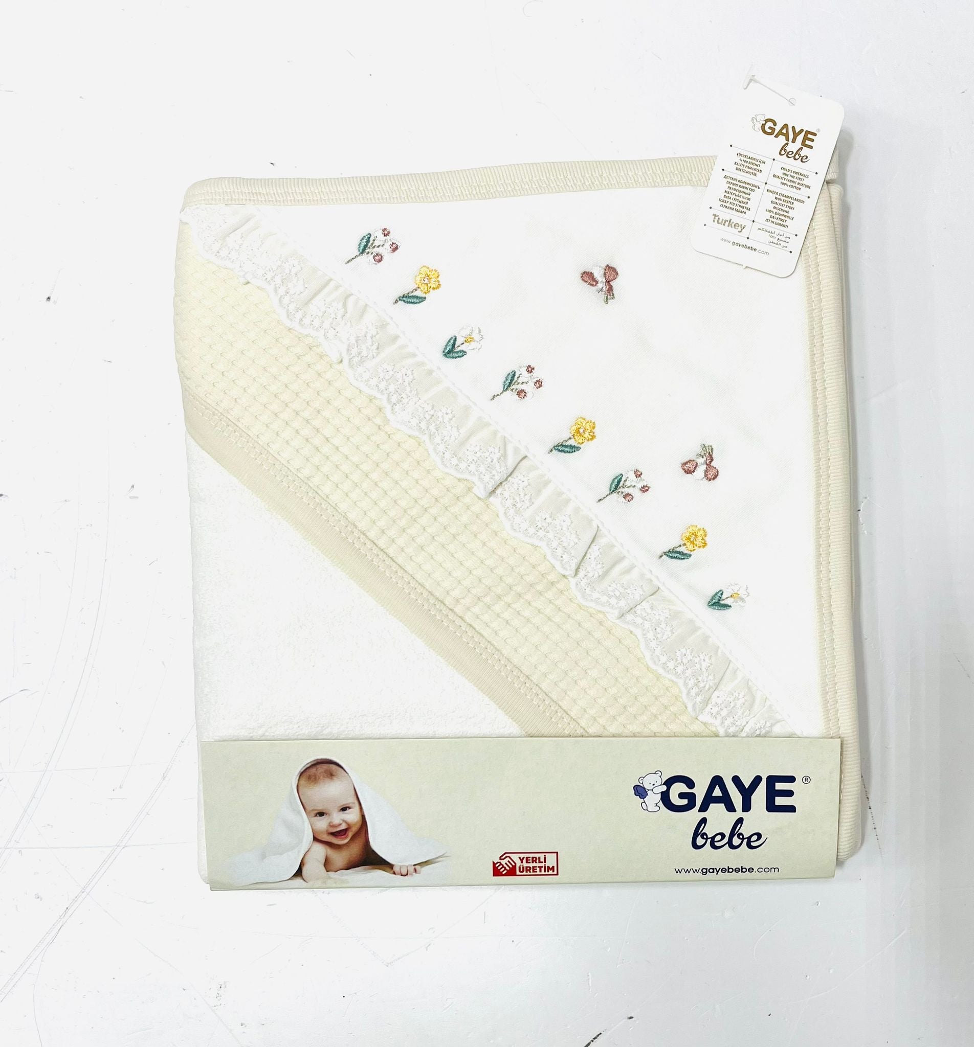 Gaye Bebe Kız Bebek Havlu