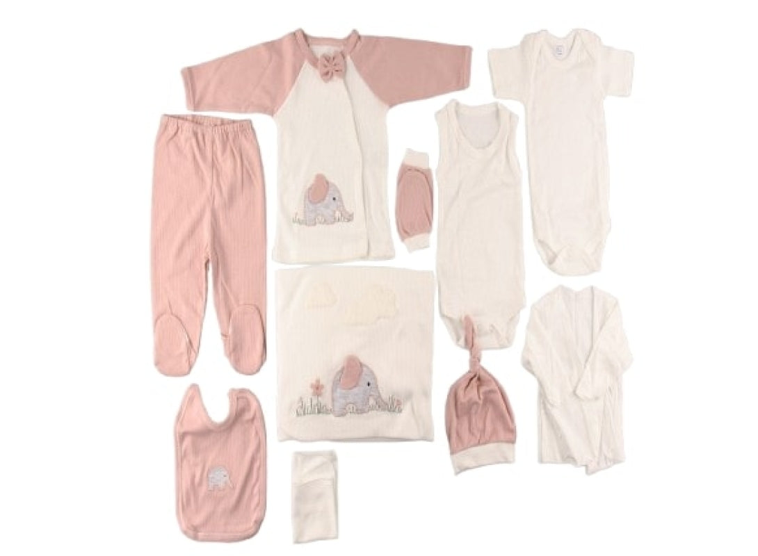 Öykü Bebe – 10 Parça Premium Hastane Çıkış Seti